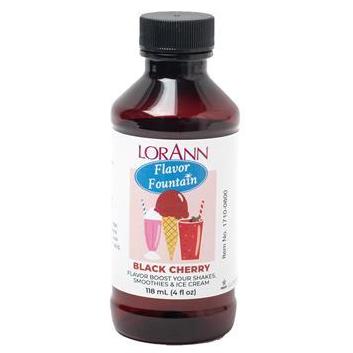Lorann Black Cherry Flavor Fountain 4oz 1710