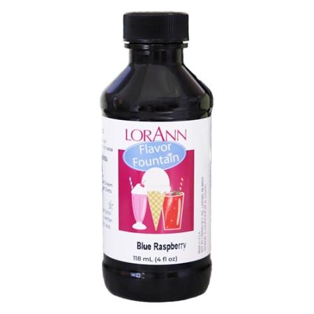 Lorann Blue Raspberry Flavor Fountain 4oz 1723