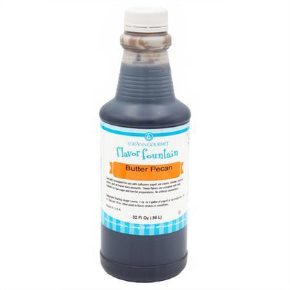 Lorann Butter Pecan Flavor Fountain 32oz 1725