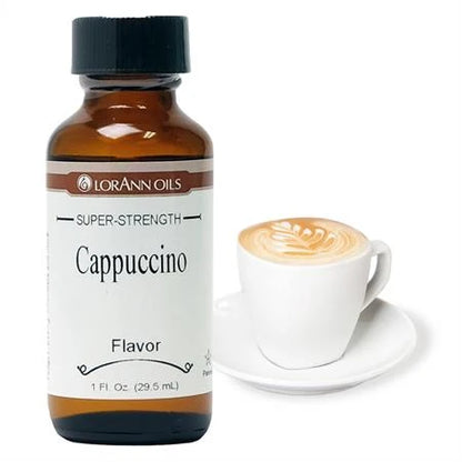 Lorann Cappuccino Super Strength Flavor 1oz 0701-0500