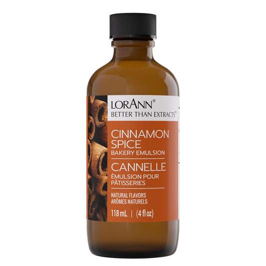 Lorann Cinnamon Spice Bakery Emulsion 4oz 0738-0800