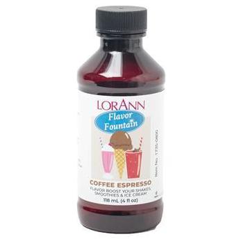 Lorann Coffee Espresso Flavor Fountain 4oz 1735