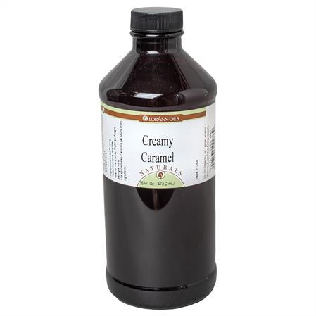 Lorann Creamy Caramel Natural Flavor 16oz 3530-1000