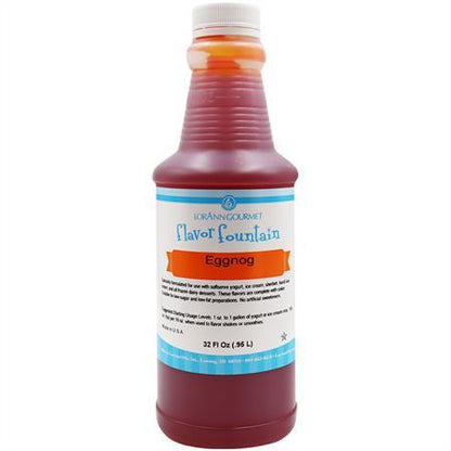 Lorann Eggnog Flavor Fountain 32oz 1743