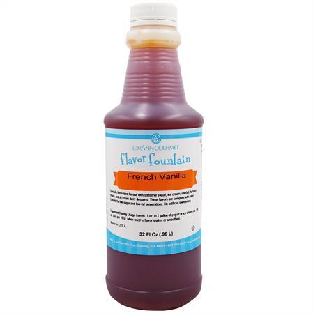 Lorann French Vanilla Flavor Fountain 32oz 0933