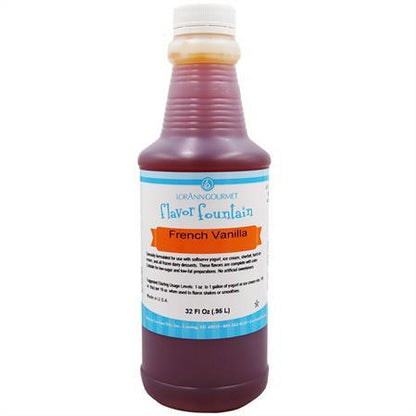 Lorann French Vanilla Flavor Fountain 32oz 0933