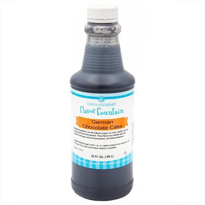 Lorann German Chocolate Cake Flavor Fountain 32oz 1760