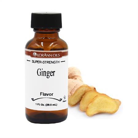 Lorann Ginger Flavor 1oz 0444-0500
