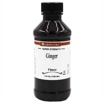 Lorann Ginger Flavor 4oz 0444-0800
