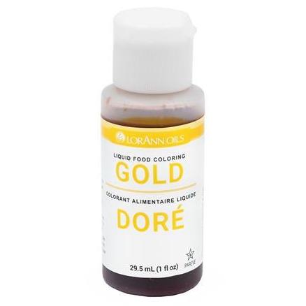 Lorann Gold Liquid Food Coloring