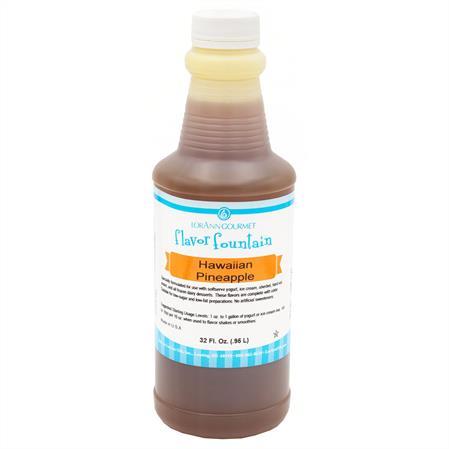 Lorann Hawaiian Pineapple Flavor Fountain 32oz 1766