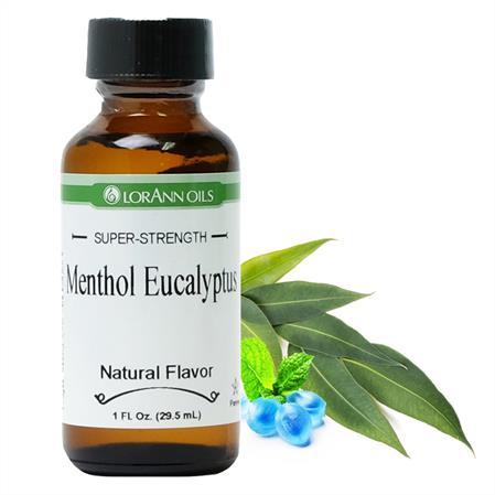 Lorann Menthol Eucalyptus Flavor 1oz 0860