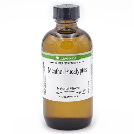 Lorann Menthol Eucalyptus Flavor 4oz 0860