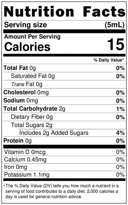 Lorann Natural Vanilla Bean Paste Nutrition Facts 3003