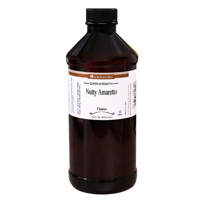 Lorann Nutty Amaretto Flavor 16oz 0700