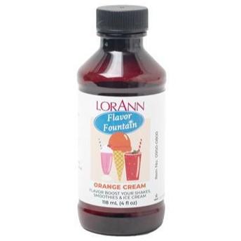 Lorann Orange Cream Flavor Fountain 4oz 0950