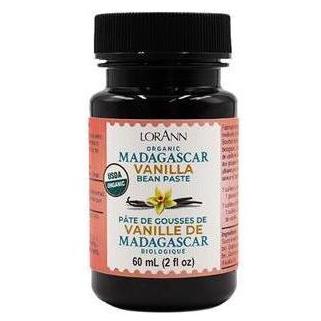 Lorann Organic Madagascar Vanilla Bean Paste 2oz