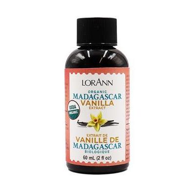 Lorann Organic Pure Madagascar Vanilla Extract 2oz 3010