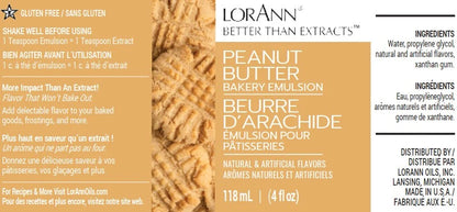 Peanut Butter Bakery Emulsion Lorann