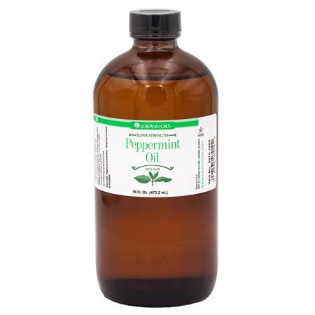 Lorann Peppermint Oil Flavor 16oz 0070