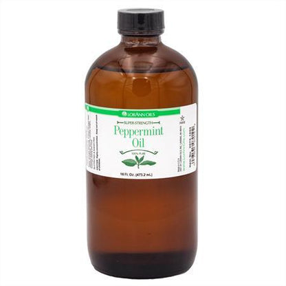 Lorann Peppermint Oil Flavor 16oz 0070