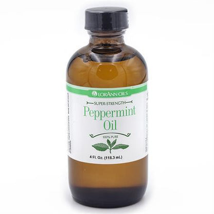 Lorann Peppermint Oil Flavor 4oz 0070