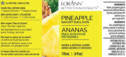 Pineapple Bakery Emulsion Lorann