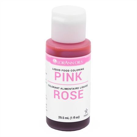 Lorann Pink Liquid Food Coloring 1070-0500