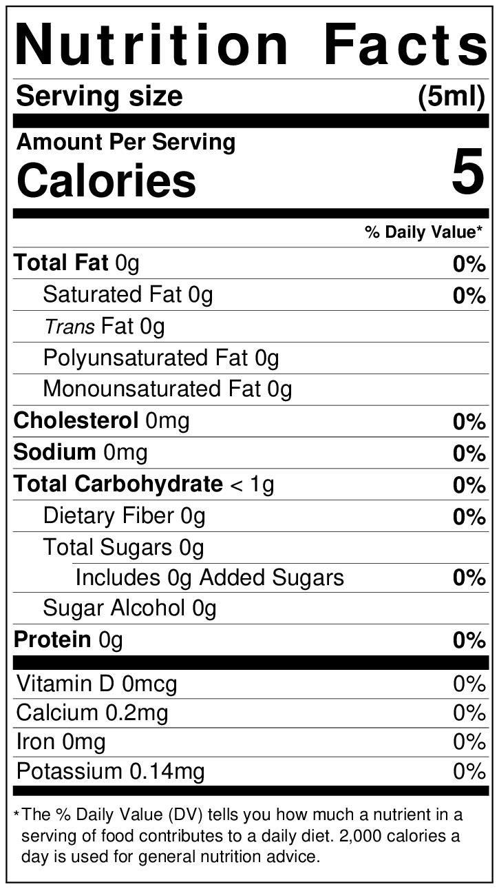 Lorann Pistachio Bakery Emulsion Nutrition Facts 0747