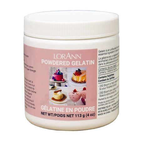Lorann Powdered Gelatin 4oz 6160-0800
