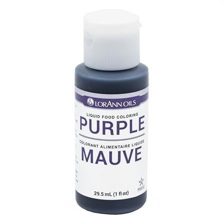Lorann Purple Liquid Food Coloring 1080-0500