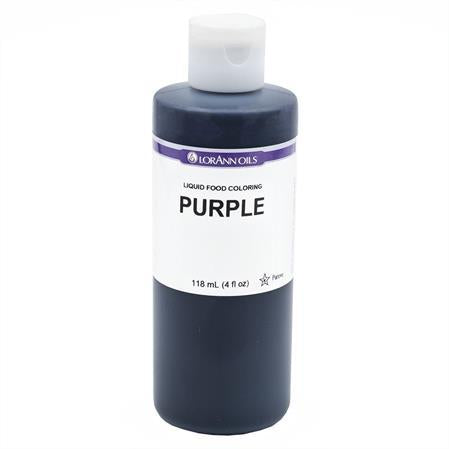 Lorann Purple Liquid Food Coloring 1080-0800