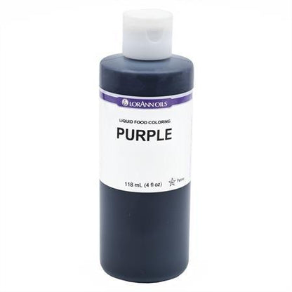 Lorann Purple Liquid Food Coloring 1080-0800
