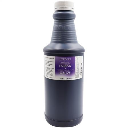 Lorann Purple Liquid Gel Food Color 1270-1125