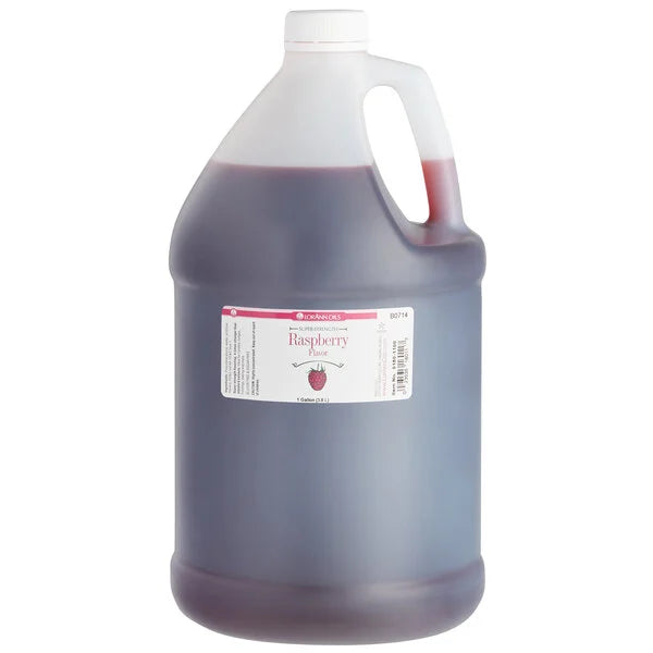 Lorann Raspberry Super Strength Flavor Gallon 0160-1100
