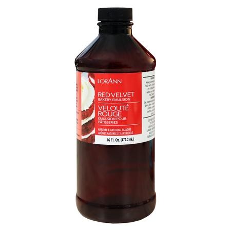 Lorann Red Velvet Bakery Emulsion 16oz 0762