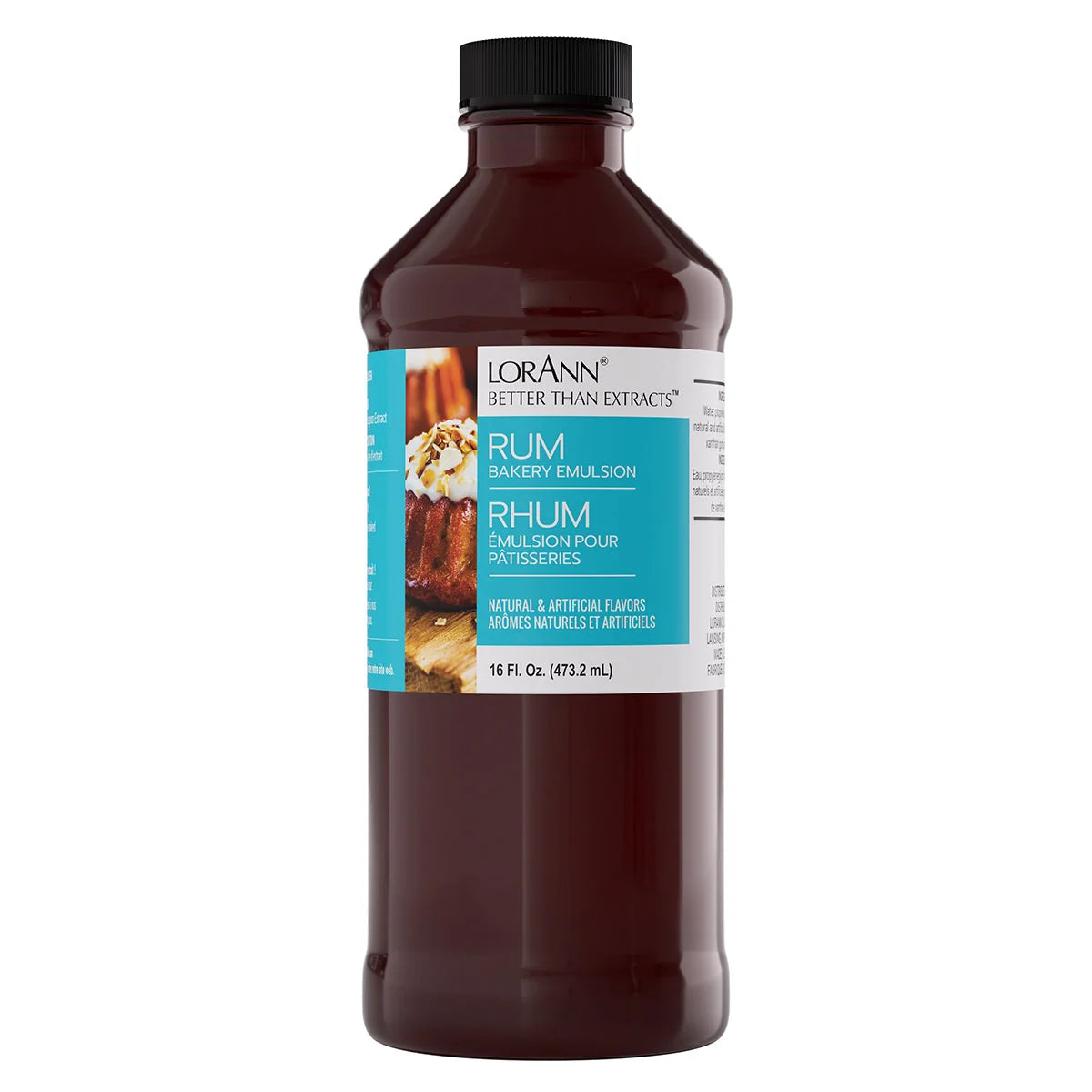 Lorann Rum Bakery Emulsion 16oz 0746-1000
