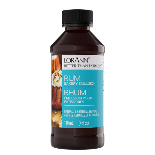 Lorann Rum Bakery Emulsion 4oz 0746-0800