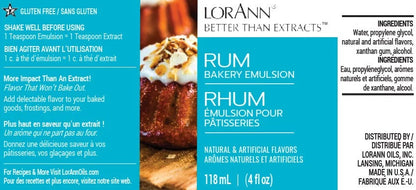 Rum Bakery Emulsion Lorann