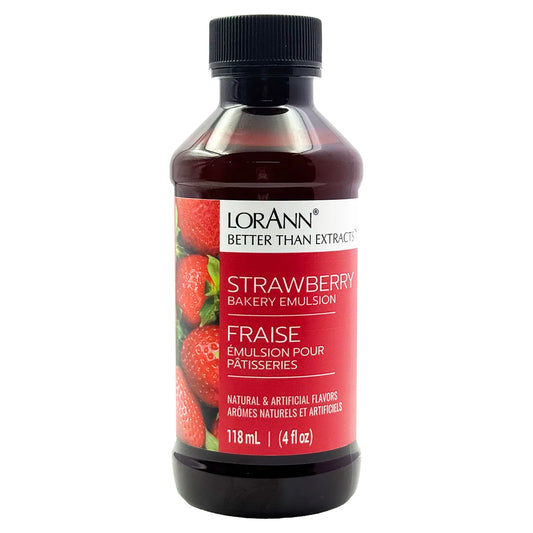Lorann Strawberry Bakery Emulsion 4oz 0765-0800