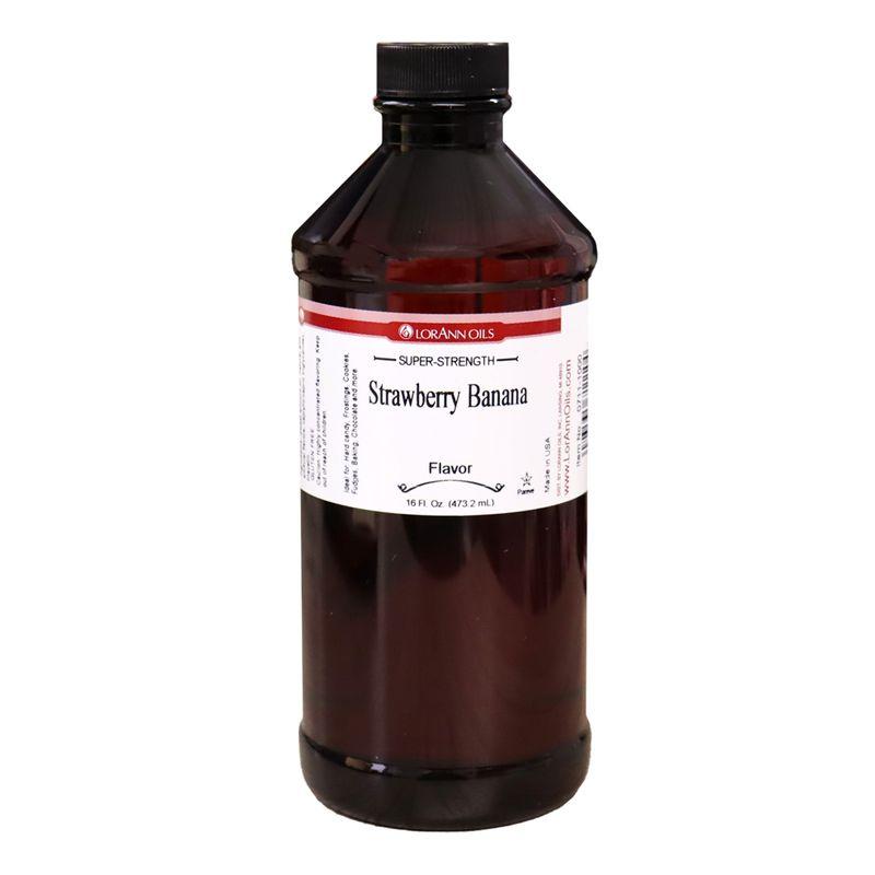 Lorann Strawberry Banana Flavor 16oz 0711