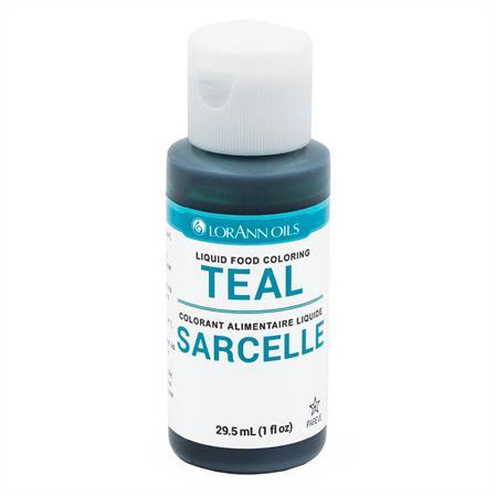 Lorann Teal Liquid Food Coloring 1090-0500