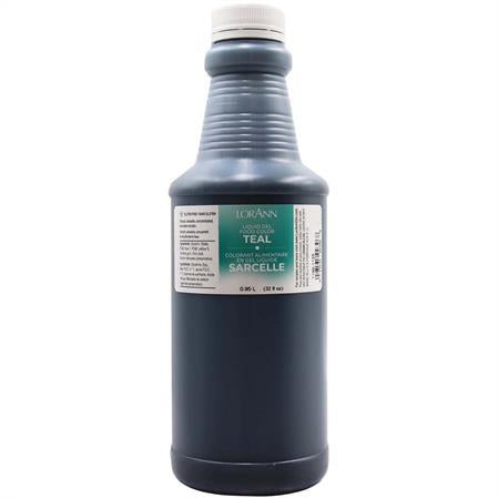 Lorann Teal Liquid Gel Food Color 1190-1125