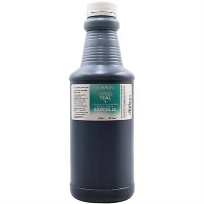 Lorann Teal Liquid Gel Food Color 1190-1125