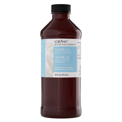 Lorann Vanilla Bakery Emulsion 16 oz 0767-1000