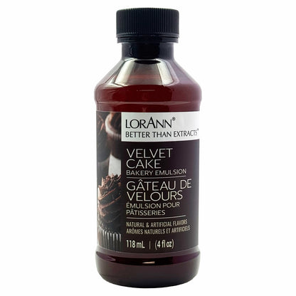 Lorann Velvet Cake Bakery Emulsion 4oz 0763-0800