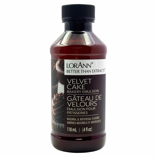 Lorann Velvet Cake Bakery Emulsion 4oz 0763-0800