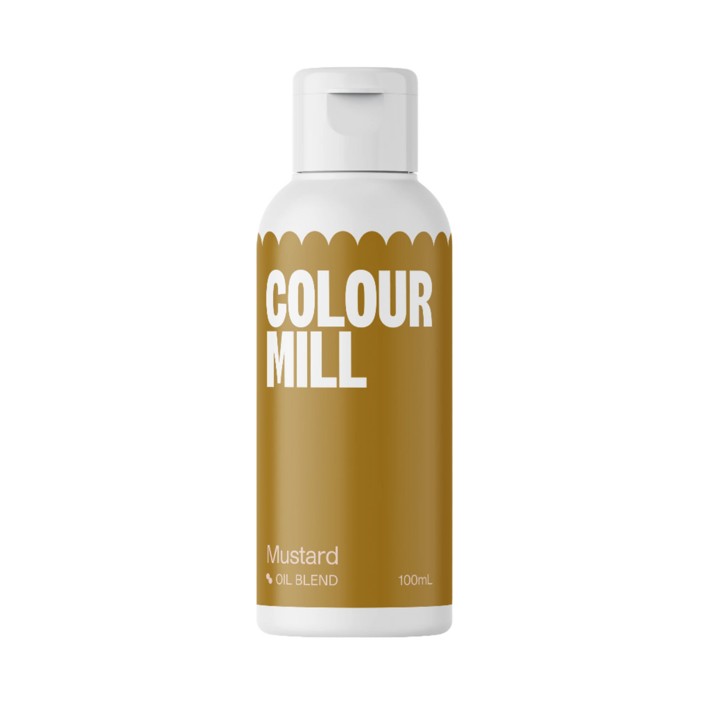 Mustard Colour Mill Oil Blend Food Color 100ml
