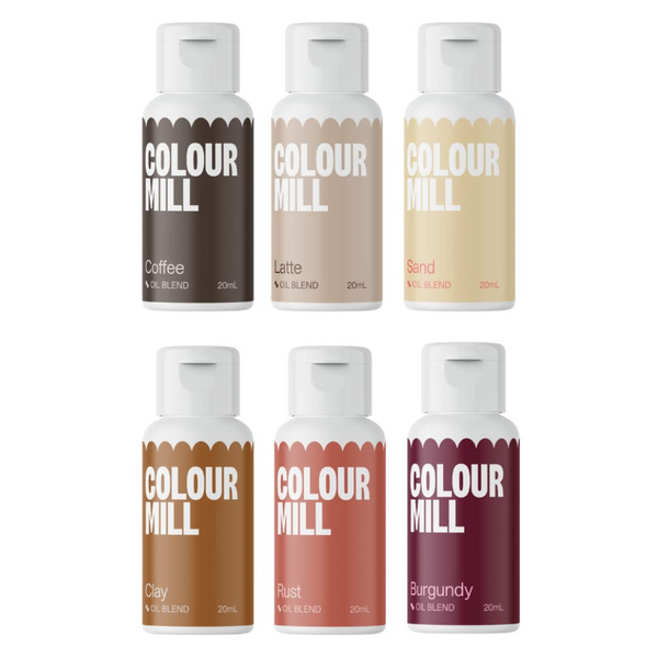 Outback Pack of 6 Colour Mill
