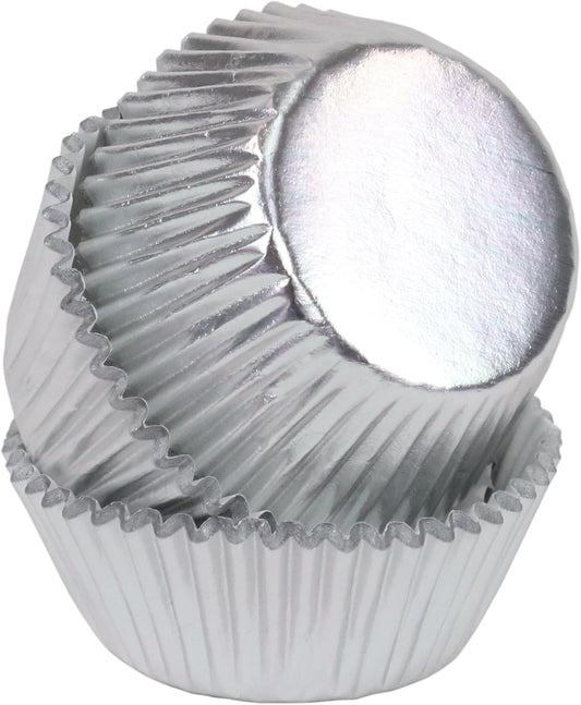 Silver Foil Mini Baking Cups PK/45 PME